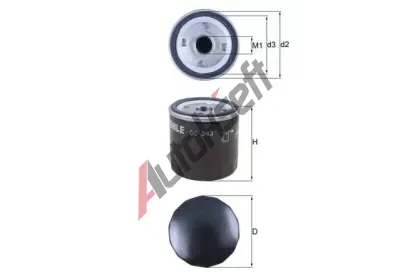 KNECHT Olejov filtr KNC OC 243, OC 243