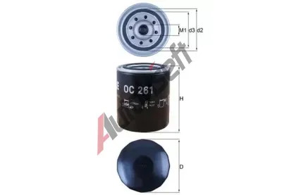 KNECHT Olejov filtr KNC OC 261, OC 261