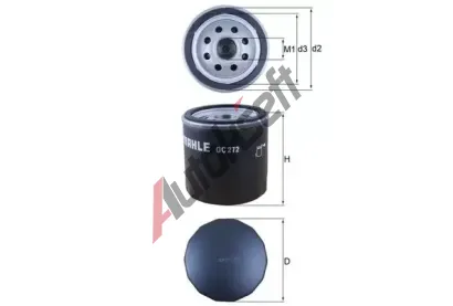 KNECHT Olejov filtr KNC OC 272, OC 272