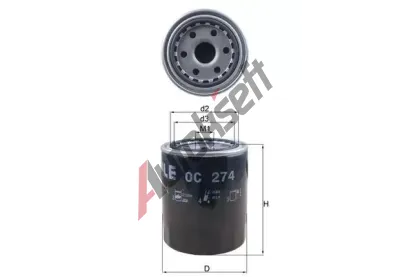 KNECHT Olejov filtr KNC OC 274, OC 274
