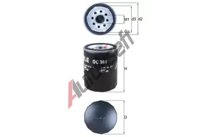 KNECHT Olejov filtr KNC OC 369, OC 369