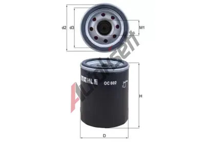 KNECHT Olejov filtr KNC OC 602, OC 602