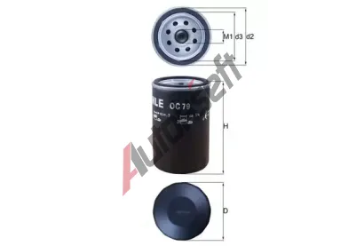 KNECHT Olejov filtr KNC OC 79, OC 79