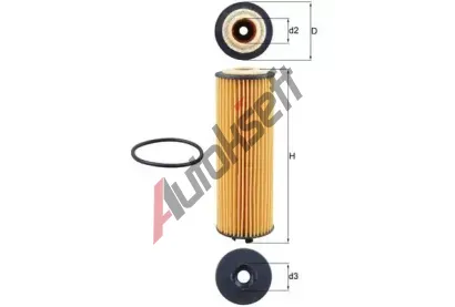 KNECHT Olejov filtr KNC OX 1155D, OX 1155D