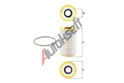 KNECHT Olejov filtr KNC OX 1185D, OX 1185D