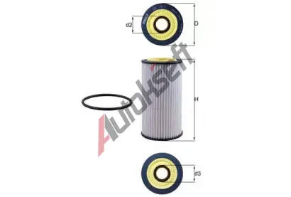 KNECHT Olejov filtr KNC OX 1311D, OX 1311D