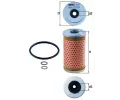 Olejov filtr KNECHT ‐ KNC OX 33D
