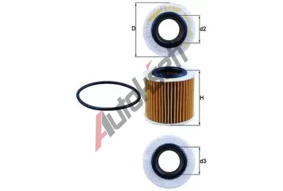 KNECHT Olejov filtr KNC OX 360D, OX 360D