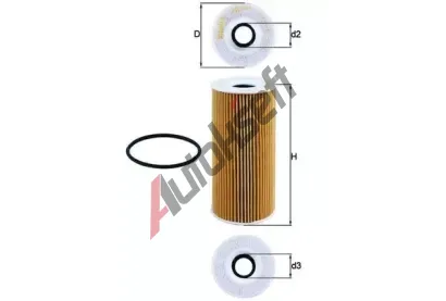 KNECHT Olejov filtr KNC OX 366D, OX 366D