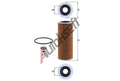 KNECHT Olejov filtr KNC OX 368D1, OX 368D1