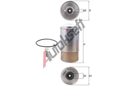 KNECHT Olejov filtr KNC OX 38D, OX 38D