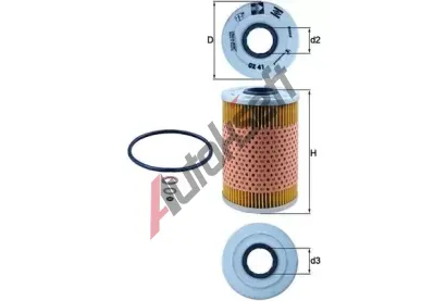 KNECHT Olejov filtr KNC OX 41D, OX 41D