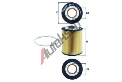 KNECHT Olejov filtr KNC OX 433D, OX 433D