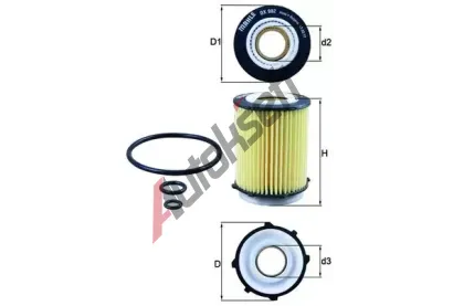 KNECHT Olejov filtr KNC OX 982D, OX 982D