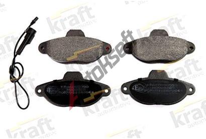 KRAFT AUTOMOTIVE Sada brzdových destiček KRF 6003050, 6003050  KRAFT AUTOMOTIVE Sada brzdových destiček KRF 6003050, 6003050