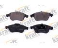 KRAFT AUTOMOTIVE Sada brzdových destiček ‐ KRF 6005011  KRAFT AUTOMOTIVE Sada brzdových destiček ‐ KRF 6005011