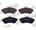 KRAFT AUTOMOTIVE Sada brzdových destiček ‐ KRF 6006145  KRAFT AUTOMOTIVE Sada brzdových destiček ‐ KRF 6006145