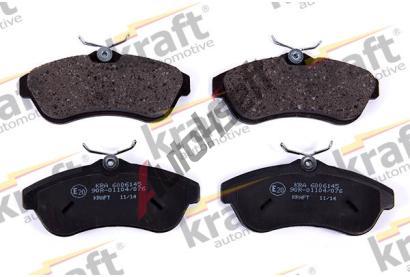KRAFT AUTOMOTIVE Sada brzdových destiček KRF 6006145, 6006145  KRAFT AUTOMOTIVE Sada brzdových destiček KRF 6006145, 6006145