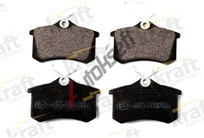 KRAFT AUTOMOTIVE Sada brzdovch destiek KRF 6010020, 6010020