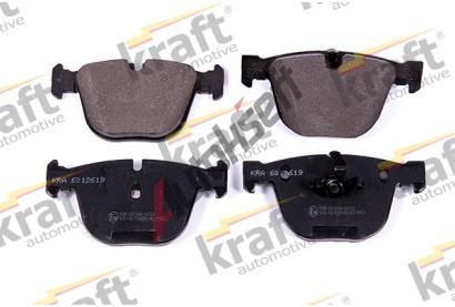 KRAFT AUTOMOTIVE Sada brzdových destiček KRF 6012619, 6012619 KRAFT AUTOMOTIVE Sada brzdových destiček KRF 6012619, 6012619