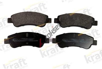 KRAFT AUTOMOTIVE Sada brzdových destiček KRF 6013102, 6013102 KRAFT AUTOMOTIVE Sada brzdových destiček KRF 6013102, 6013102