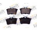 Sada brzdových destiček KRAFT AUTOMOTIVE ‐ KRF 6015905  Sada brzdových destiček KRAFT AUTOMOTIVE ‐ KRF 6015905