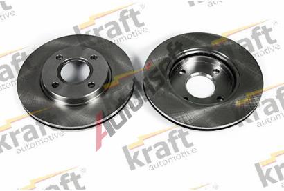 KRAFT AUTOMOTIVE Brzdový kotouč - 258 mm KRF 6042200, 6042200  KRAFT AUTOMOTIVE Brzdový kotouč - 258 mm KRF 6042200, 6042200