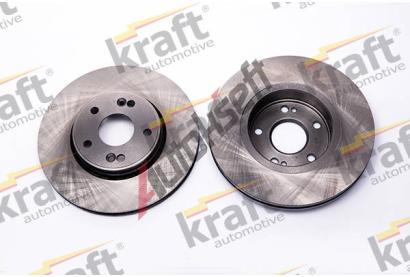 KRAFT AUTOMOTIVE Brzdový kotouč - 280 mm KRF 6045450, 6045450  KRAFT AUTOMOTIVE Brzdový kotouč - 280 mm KRF 6045450, 6045450