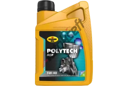 Kroon-Oil PolyTech MSP 5W-40 1 l KRO 37336, 37336 Kroon-Oil PolyTech MSP 5W-40 1 l KRO 37336, 37336