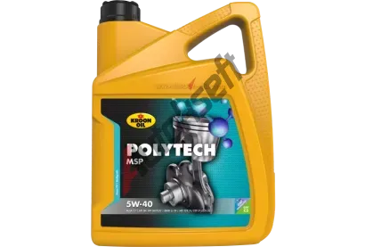 Kroon-Oil PolyTech MSP 5W-40 5 l KRO 37337, 37337 Kroon-Oil PolyTech MSP 5W-40 5 l KRO 37337, 37337