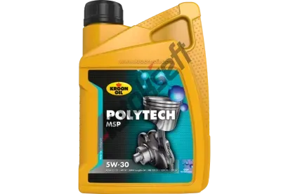 Kroon-Oil PolyTech MSP 5W-30 1 l KRO 37399, 37399 Kroon-Oil PolyTech MSP 5W-30 1 l KRO 37399, 37399