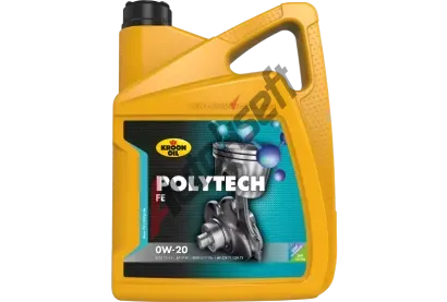 Kroon-Oil Motorový olej PolyTech FE 0W-20 5 l KRO 37569, 37569 Kroon-Oil Motorový olej PolyTech FE 0W-20 5 l KRO 37569, 37569