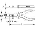 KS Tools Odizolovac� kle�t� KST 115.1014, 115.1014