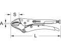KS Tools Karoserie - kleště KST 115.1502, 115.1502