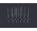 KS Tools Sada jehlovch pilnk KST 140.3050, 140.3050