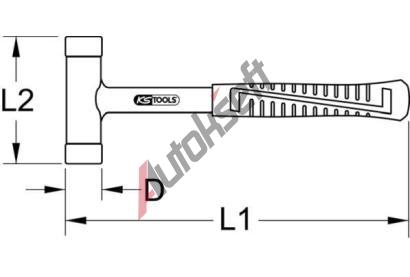 KS Tools Mkk kladivo KST 140.5270, 140.5270