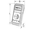 KS Tools Univerzln mic pstroj (multimetr) KST 150.1480, 150.1480