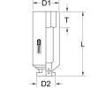 KS Tools Rzov hlavice KST 150.1705, 150.1705