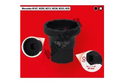 KS Tools Sada šestiúhelníkových nástrček KST 150.1721, 150.1721  KS Tools Sada šestiúhelníkových nástrček KST 150.1721, 150.1721