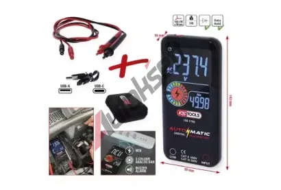 KS Tools Univerzln mic pstroj (multimetr) KST 150.1765, 150.1765