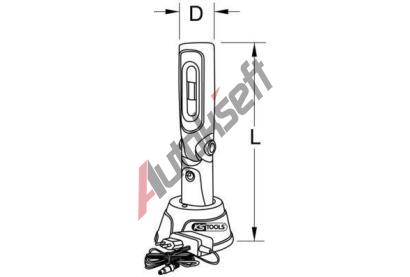 KS Tools Ruční svítidlo KST 150.4310, 150.4310 KS Tools Ruční svítidlo KST 150.4310, 150.4310
