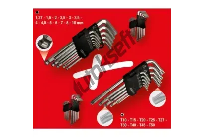 KS Tools Sada zahnut�ch �roubov�k� KST 151.4000, 151.4000