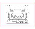 KS Tools Odblokovac� n��ad� - ploch� / kulat� z�str�ka KST 154.0015, 154.0015