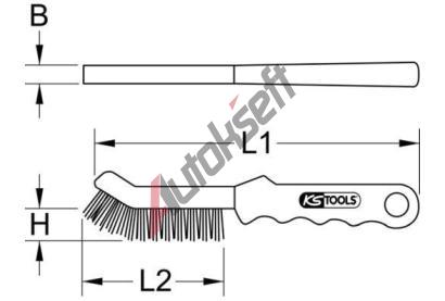 KS Tools Dr�t�n� kart�� k �i�t�n� brzdov�ho t�menu KST 201.2335, 201.2335