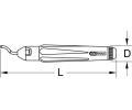 KS Tools Univerzln odjehlovaka KST 205.2500, 205.2500