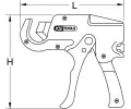 KS Tools Upichovac pistole KST 222.1100, 222.1100