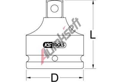 KS Tools Rzov hlavice KST 450.0485, 450.0485