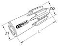KS Tools Protáčecí zařízení, motor KST 455.0106, 455.0106