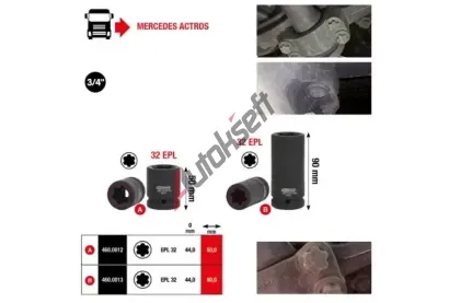 KS Tools Sada šestiúhelníkových nástrček KST 460.0012, 460.0012 KS Tools Sada šestiúhelníkových nástrček KST 460.0012, 460.0012