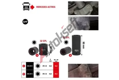 KS Tools Sada šestiúhelníkových nástrček KST 460.0013, 460.0013 KS Tools Sada šestiúhelníkových nástrček KST 460.0013, 460.0013